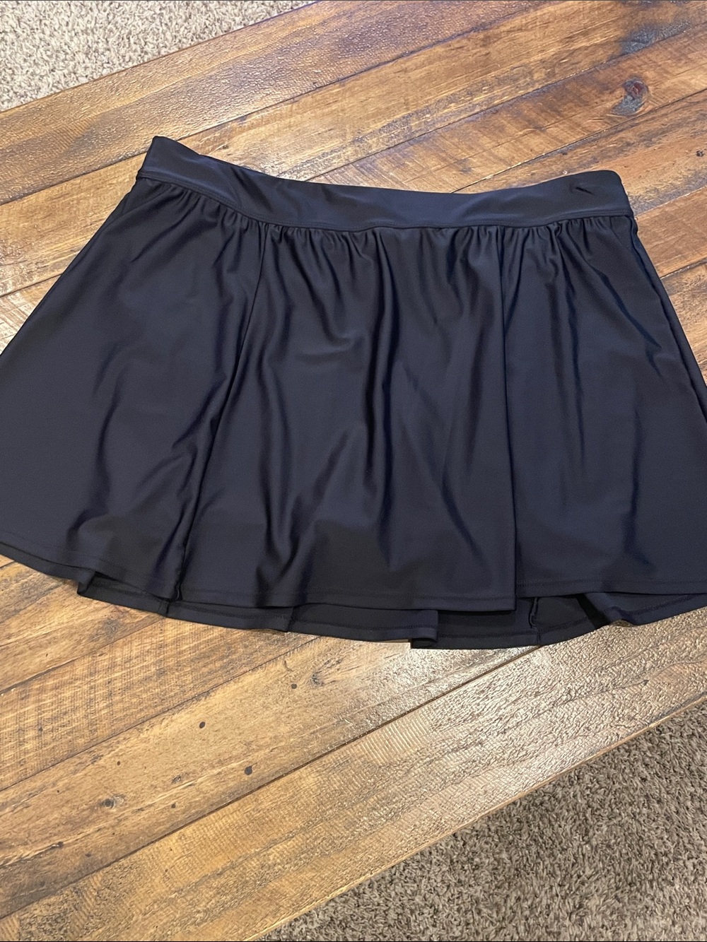 torrid Black Swim Skater Skirt D52